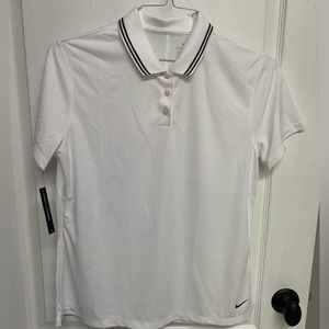 Nike Womens Golf Standard Dri Fit Golf Shirt-Large